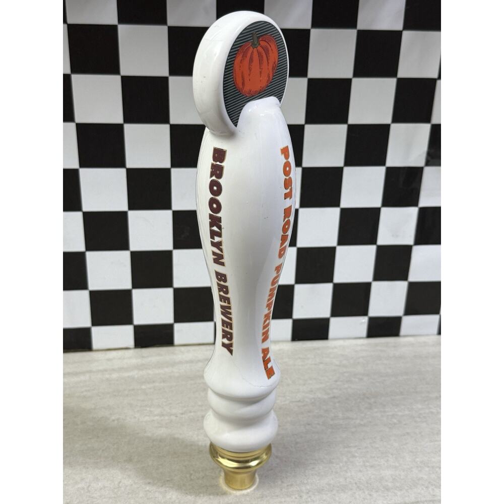 Brooklyn Brewery ceramic Tap Handle, Post Road Pumpkin Ale